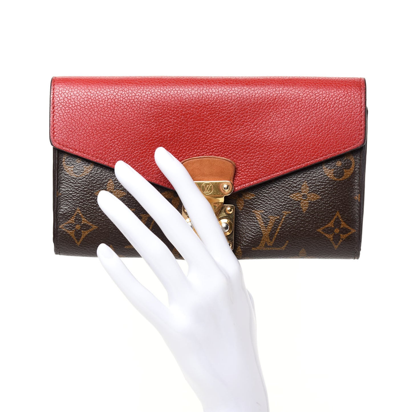 Monogram Pallas Wallet Cherry