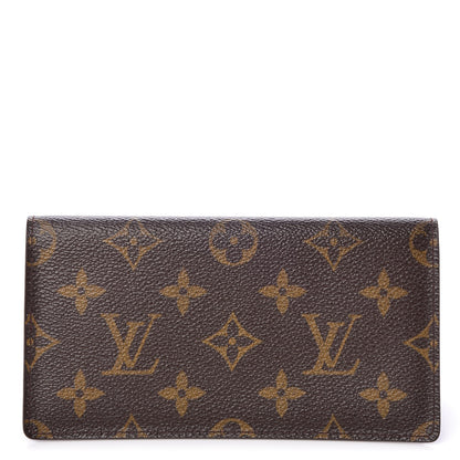 Louis Vuitton Monogram Simple Checkbook Holder Wallet 1 of 7
