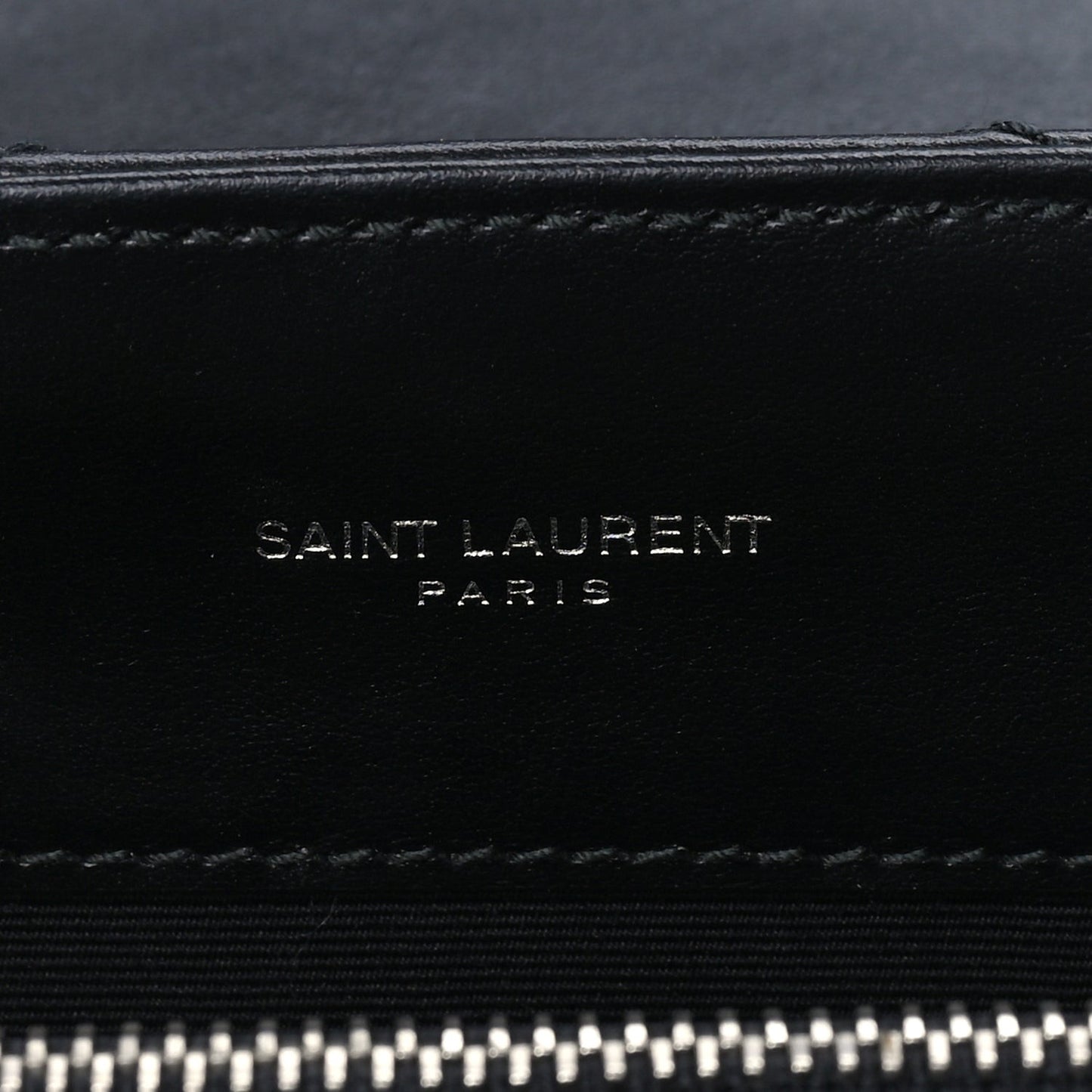 Calfskin Y Quilted Monogram Medium Loulou Chain Satchel Black