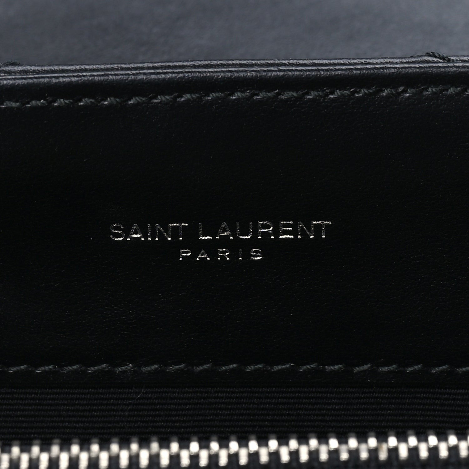 Saint Laurent Calfskin Y Quilted Monogram Medium Loulou Chain Satchel Black 5 of 9