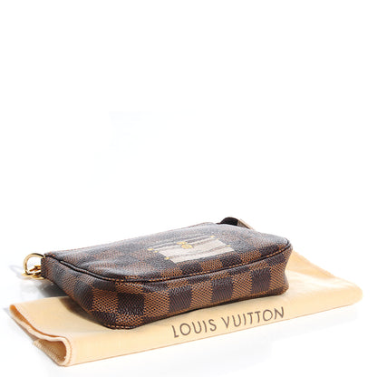 Louis Vuitton Damier Ebene Trunks and Locks Mini Pochette Accessories 4 of 8