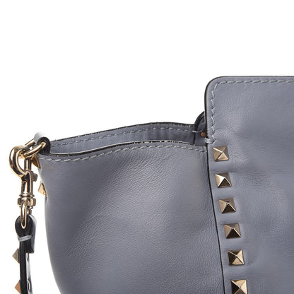 Valentino Garavani Vitello Medium Rockstud Tote London Stone 12 of 13