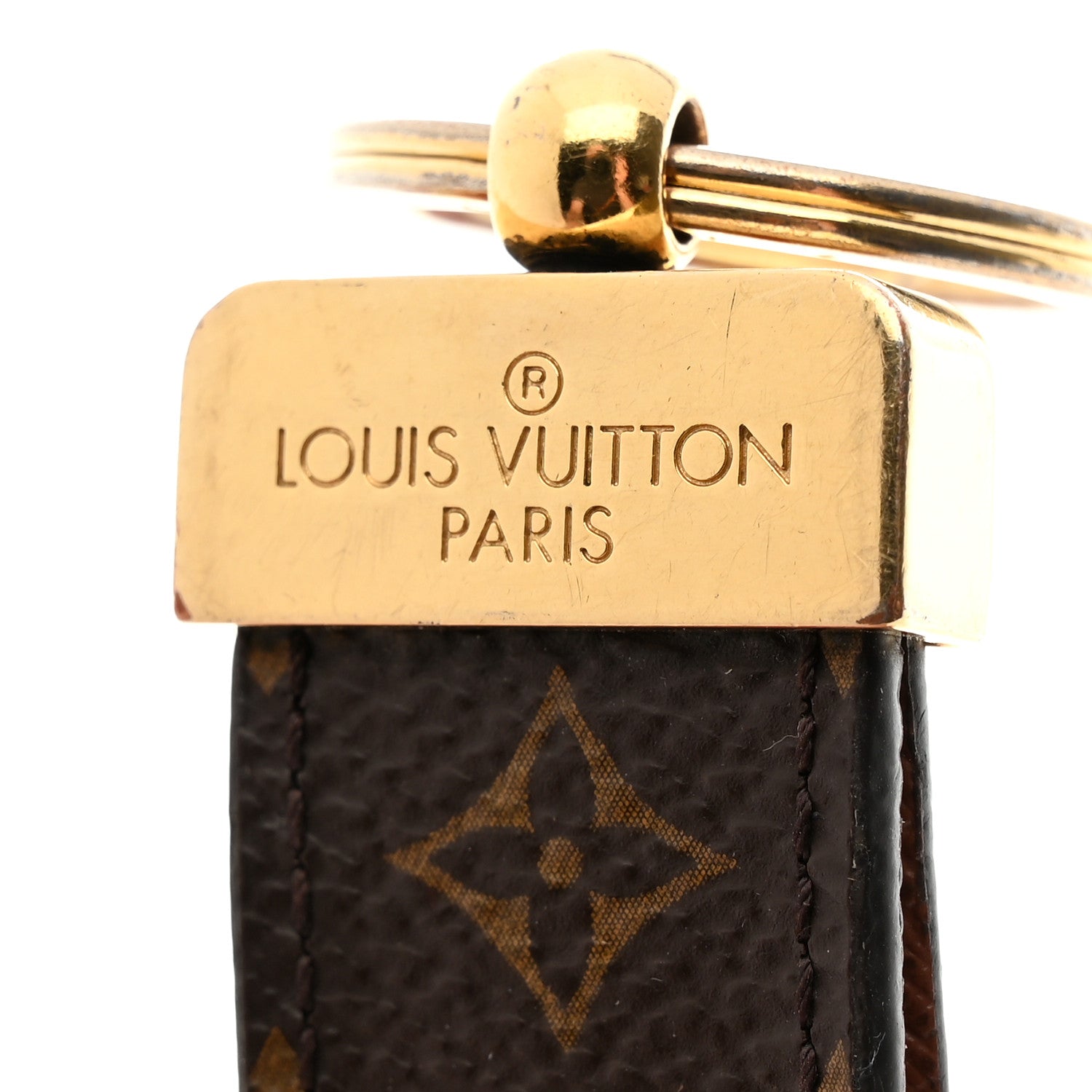 Louis Vuitton Monogram Dragonne Key Holder 3 of 5
