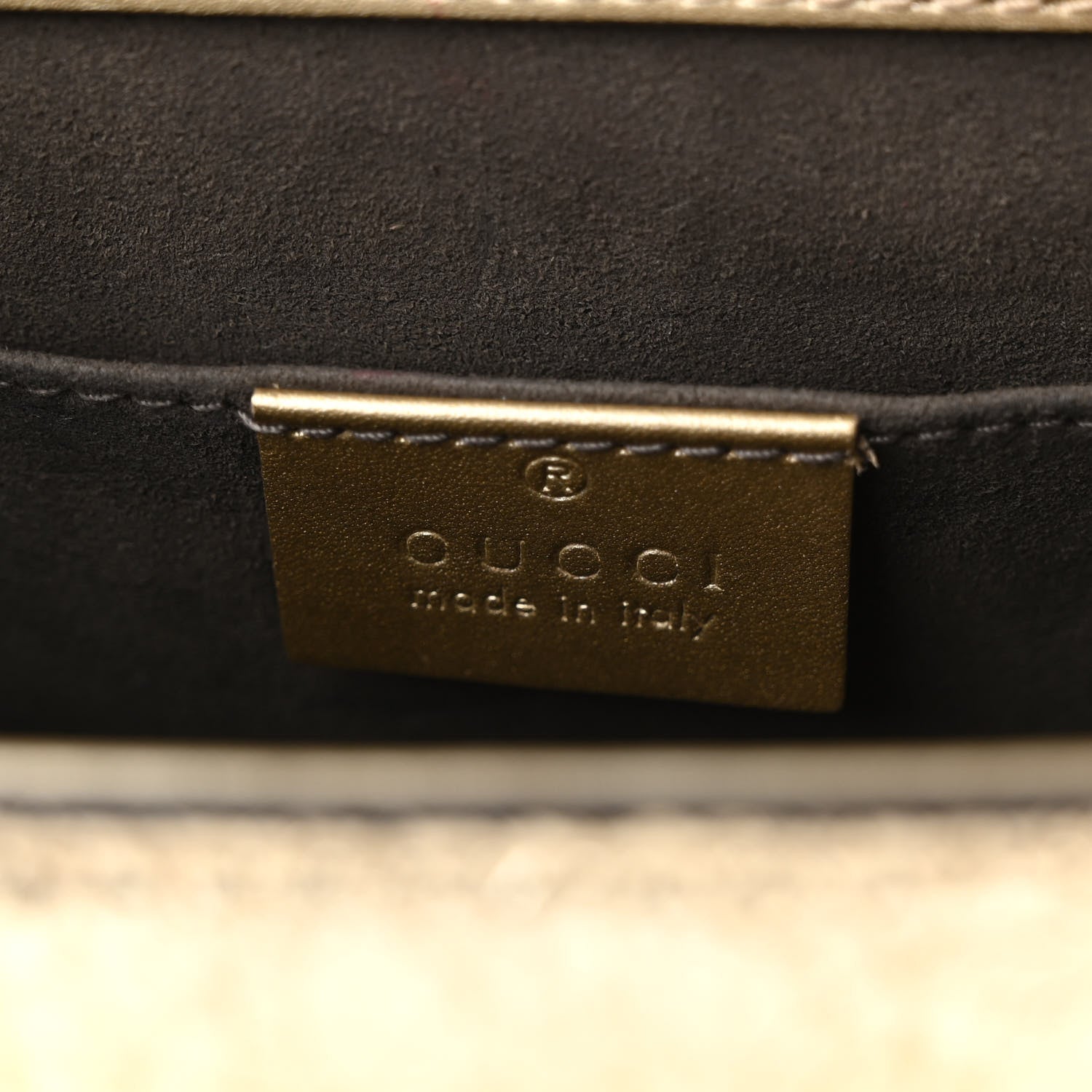 Gucci Galassia Small Padlock Shoulder Bag Platino 6 of 10