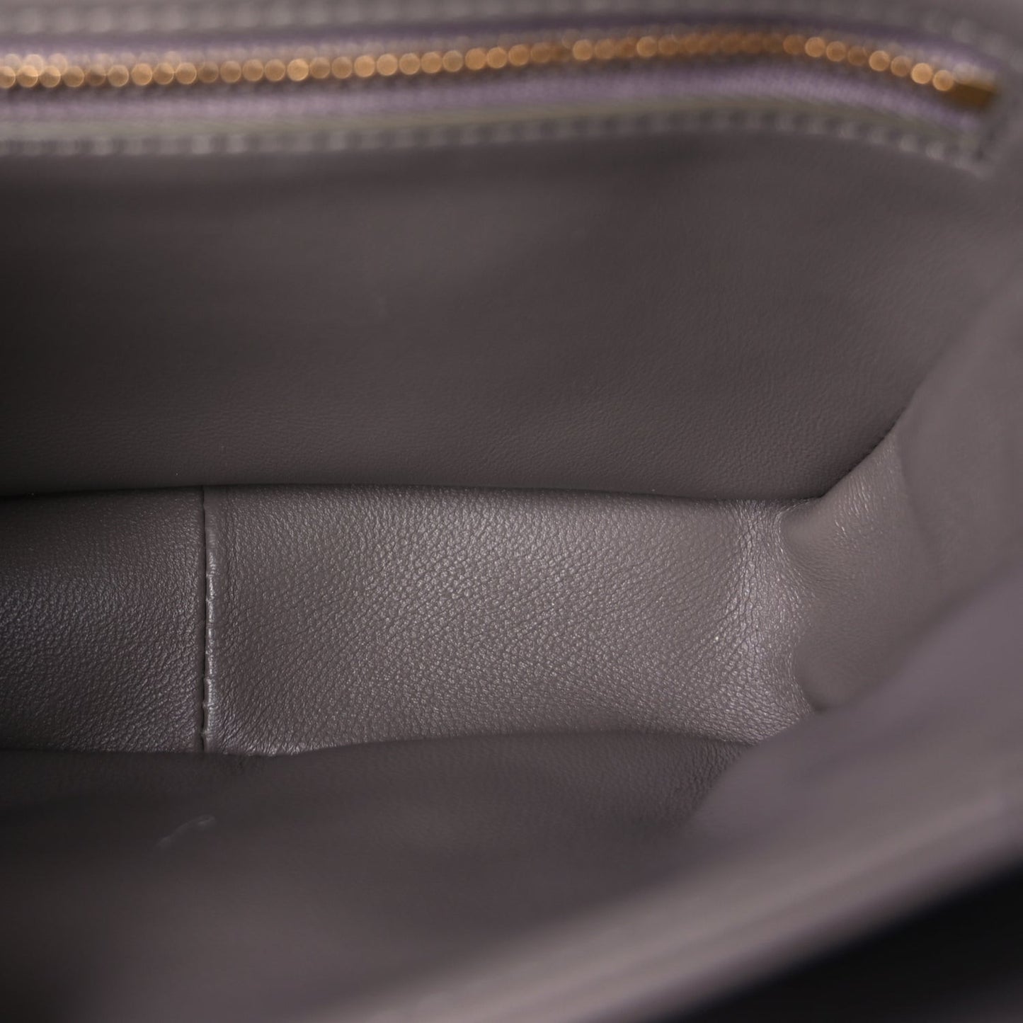 Shiny Calfskin Medium Triomphe  Pebble