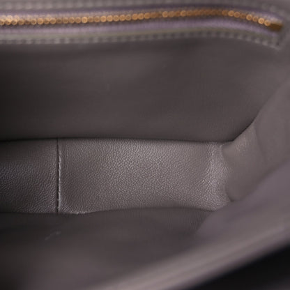 Celine Shiny Calfskin Medium Triomphe  Pebble 8 of 16