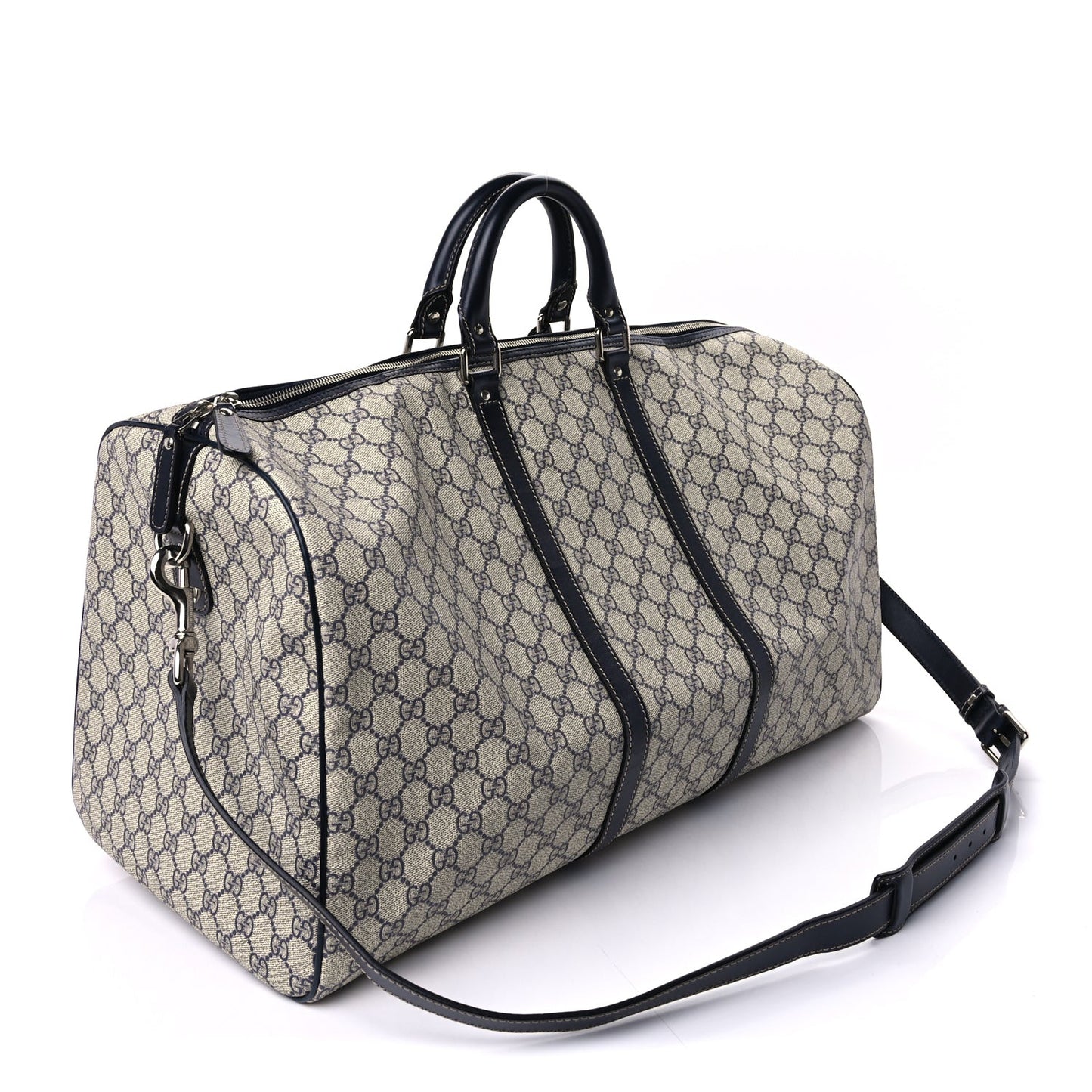 Plus Monogram Large Carry On Duffle Bag  Navy