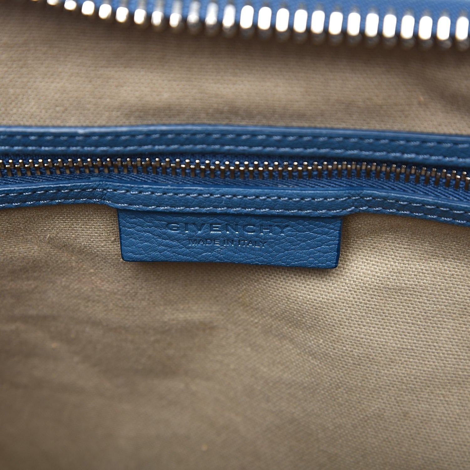 Givenchy Sugar Goatskin Medium Antigona Medium Blue 7 of 13