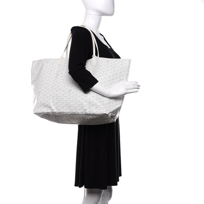 Goyard Goyardine Saint Louis GM White 2 of 11