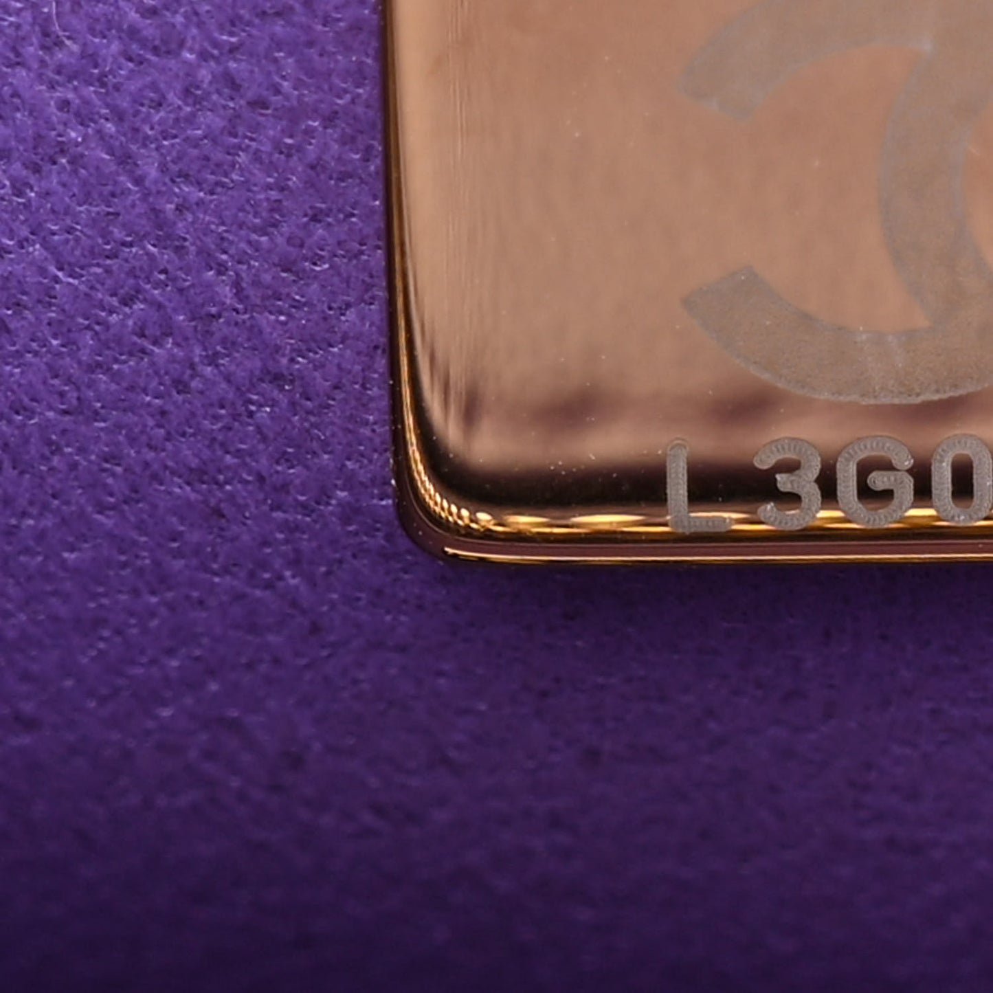 Gradient Sequin CC Small Single Flap Multicolor