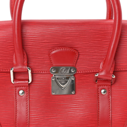 Louis Vuitton Epi Segur PM Castillan Red 6 of 8