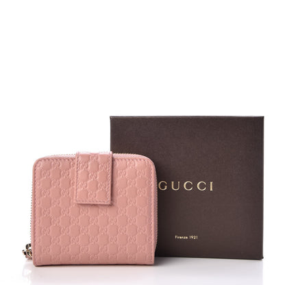 Gucci Microguccissima Compact Wallet Soft Pink 10 of 10