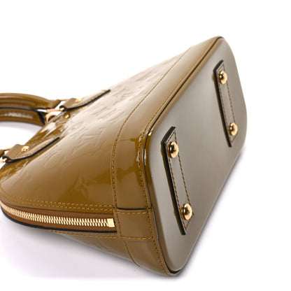 Louis Vuitton Vernis Alma BB  Vert Olive 7 of 7