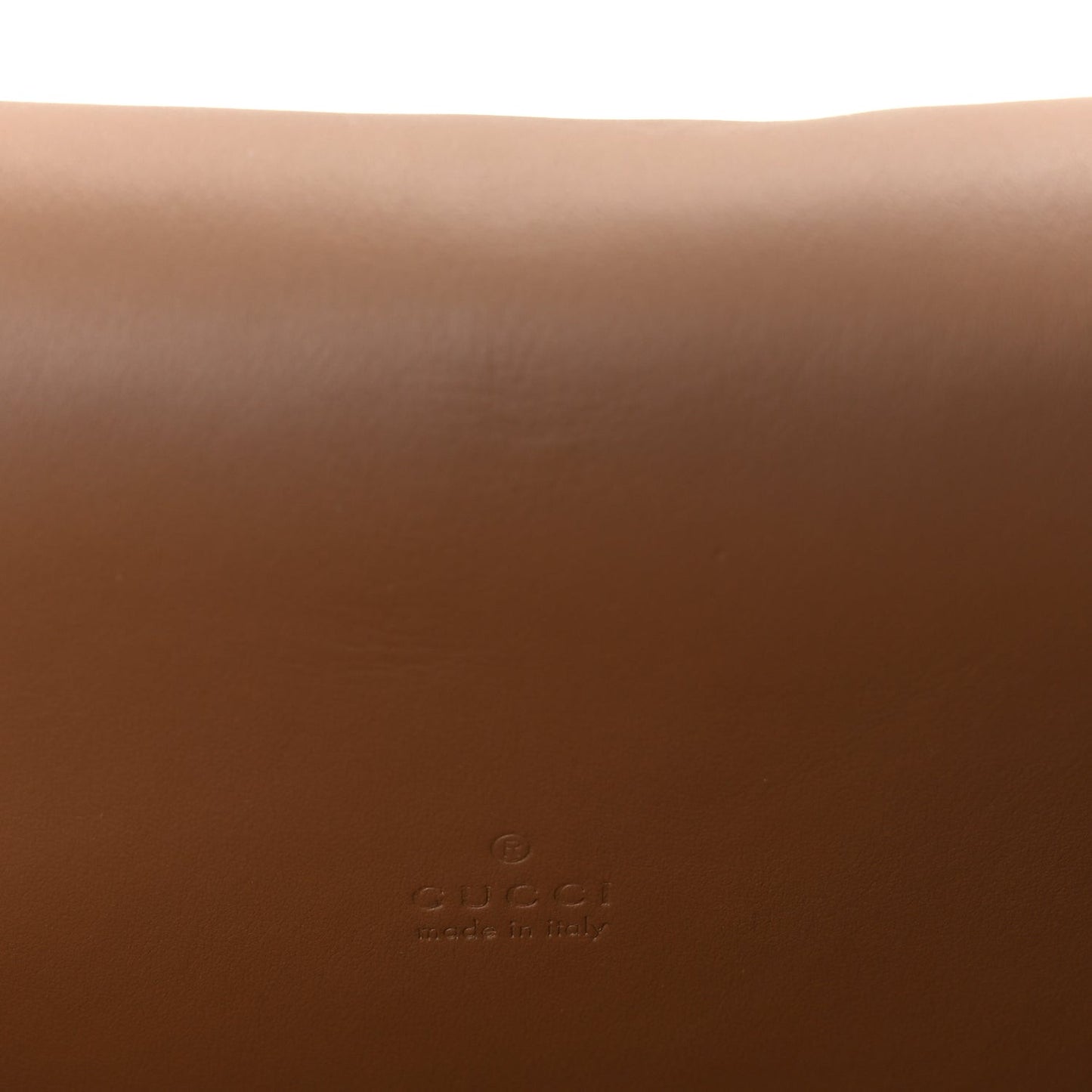 Suede GG Embossed Large Dionysus Shoulder Bag  Pepper Brown