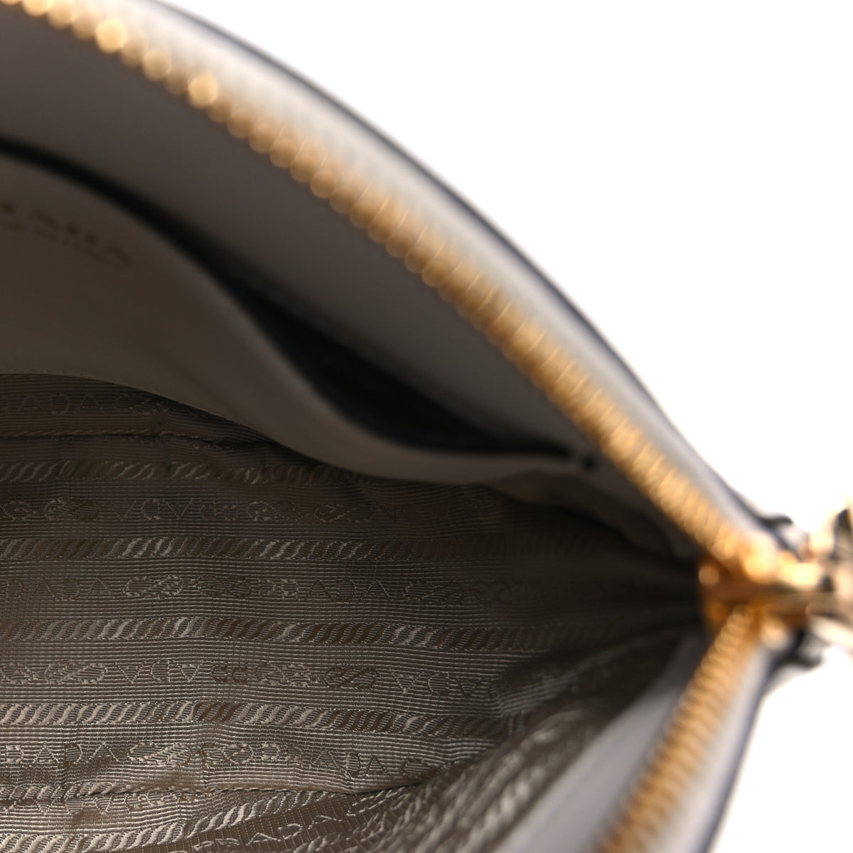 Prada Soft Calfskin Odette Crossbody White 4 of 8