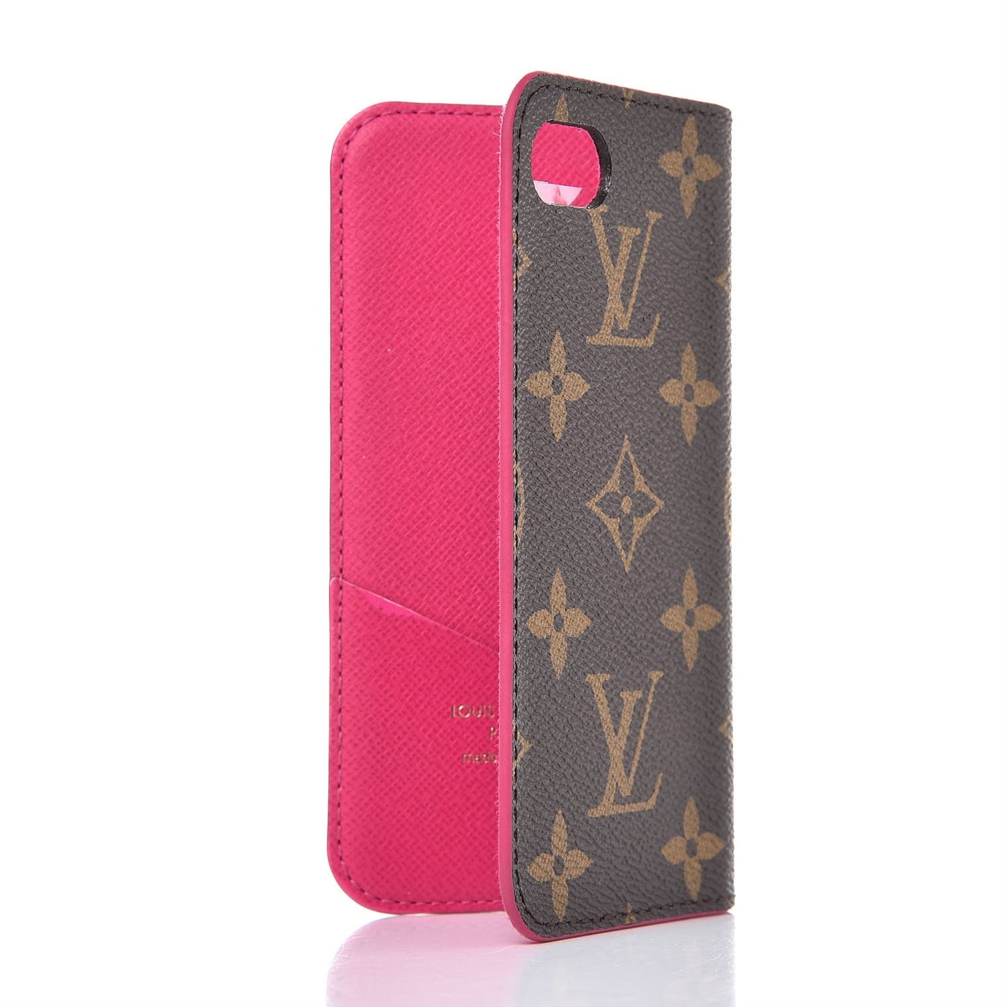 Monogram iPhone 7 Folio Case Pink