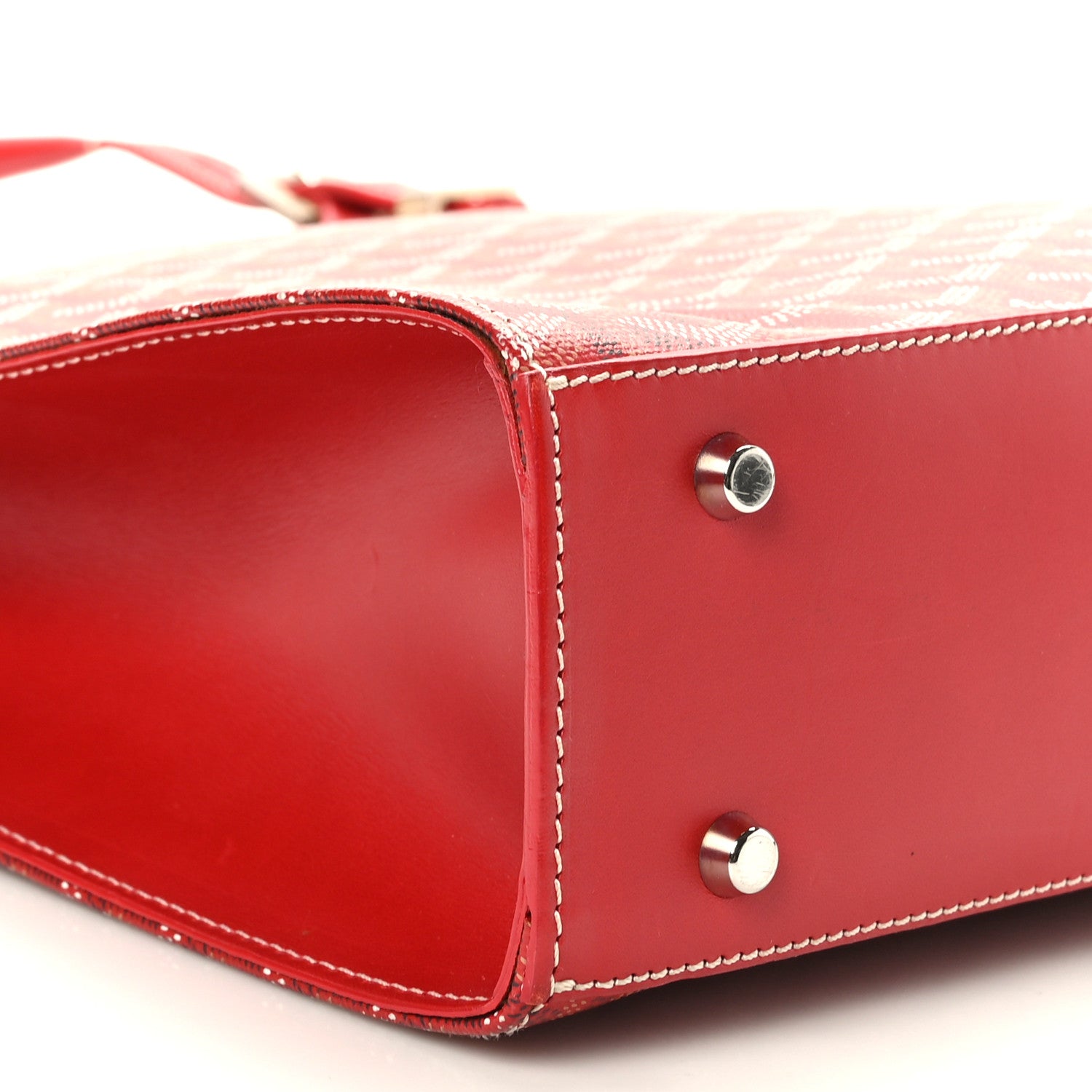 Goyard Goyardine Comores GM Tote Red 7 of 9