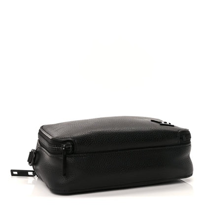 Louis Vuitton Calfskin Aerogram Alpha Wearable Wallet Black 3 of 8
