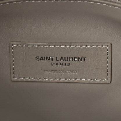 Saint Laurent Smooth Calfskin Small Le 5 A 7 Soft Hobo Sea Salt 5 of 7