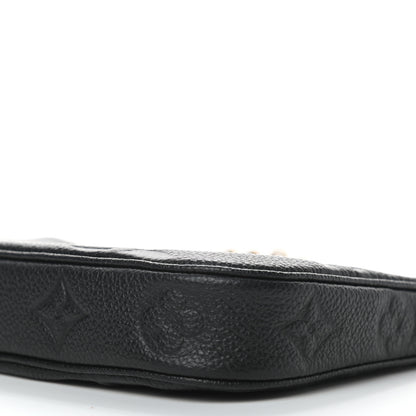 Louis Vuitton Empreinte Monogram Giant Multi Pochette Accessories Mini Pochette Black 7 of 7