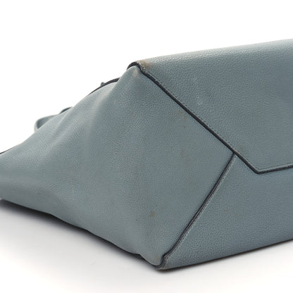 Celine Soft Grained Calfskin Small Belt Cabas Phantom Storm 8 of 13