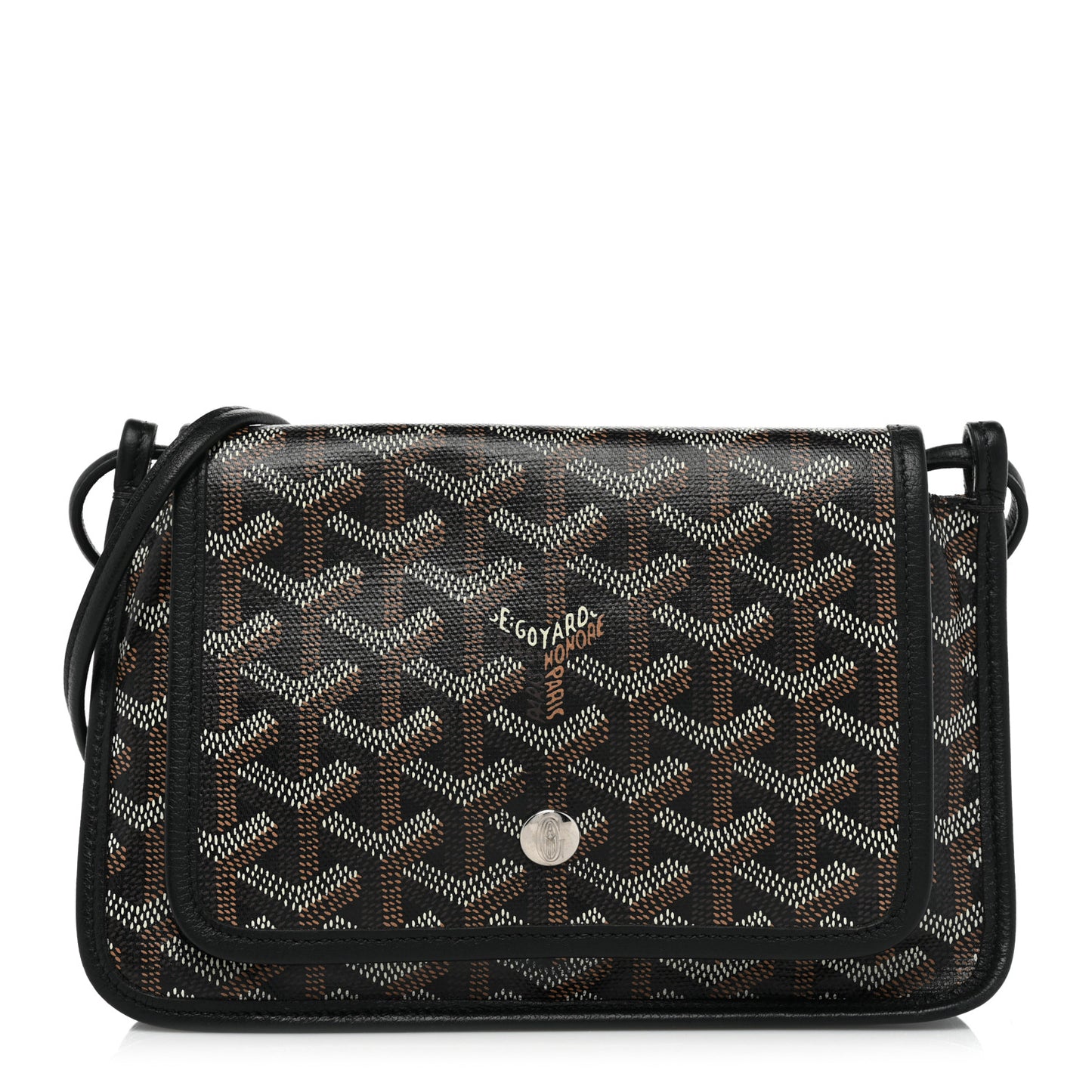Goyardine Plumet Wallet Clutch Black