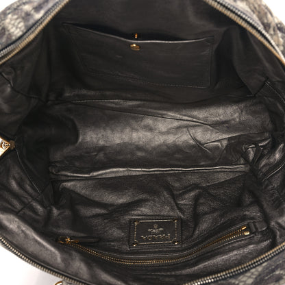 Prada Cervo Lux Print Lace Bauletto Bag Talco 5 of 12