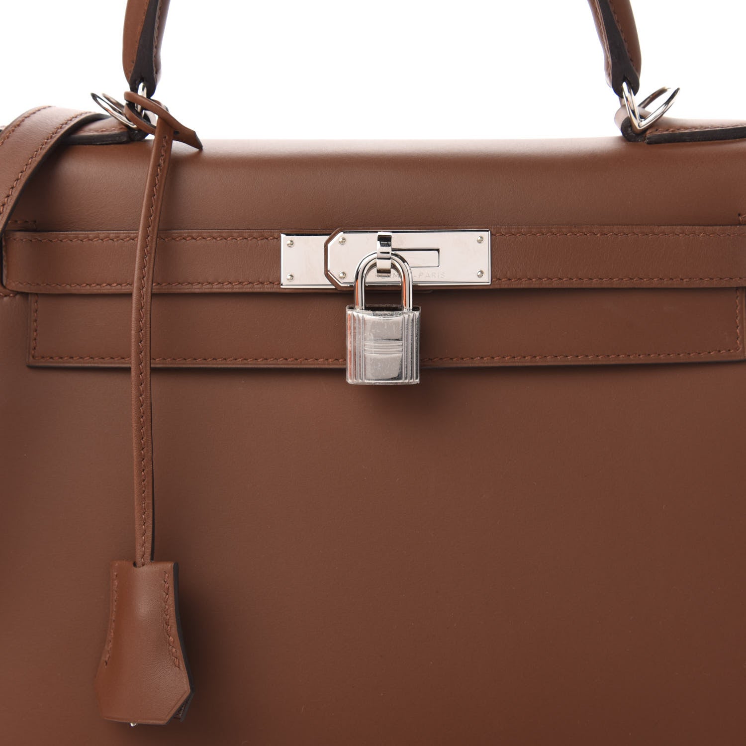 Hermes Sombrero Kelly Sellier 28 Brulee 10 of 13