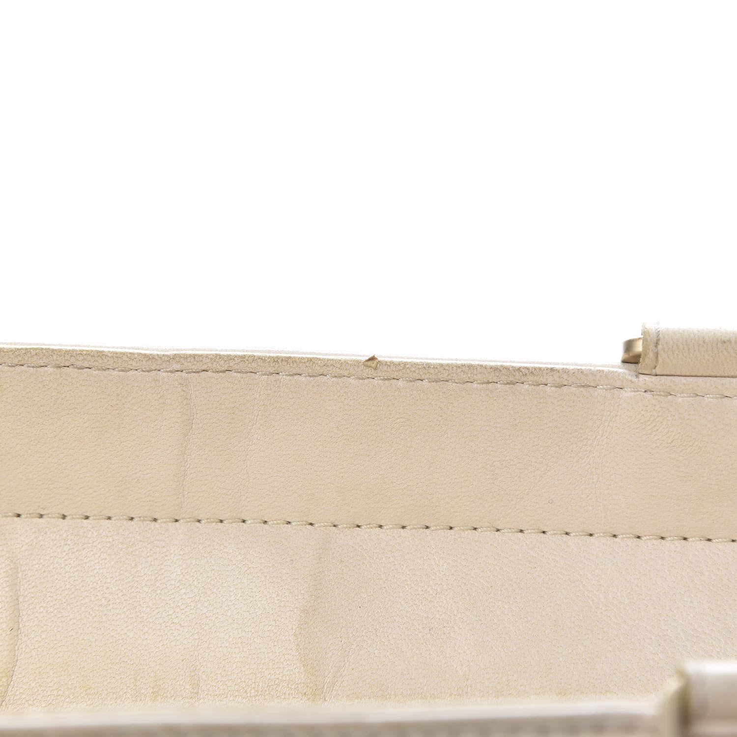 Chanel Lambskin Quilted Chocolate Bar Tote White 17 of 20