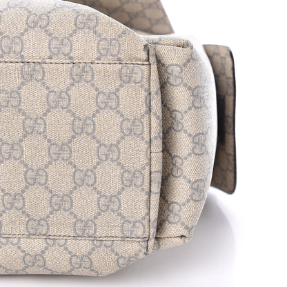 Gucci GG Plus Monogram Messenger Diaper Bag Ecru Grigio 6 of 12