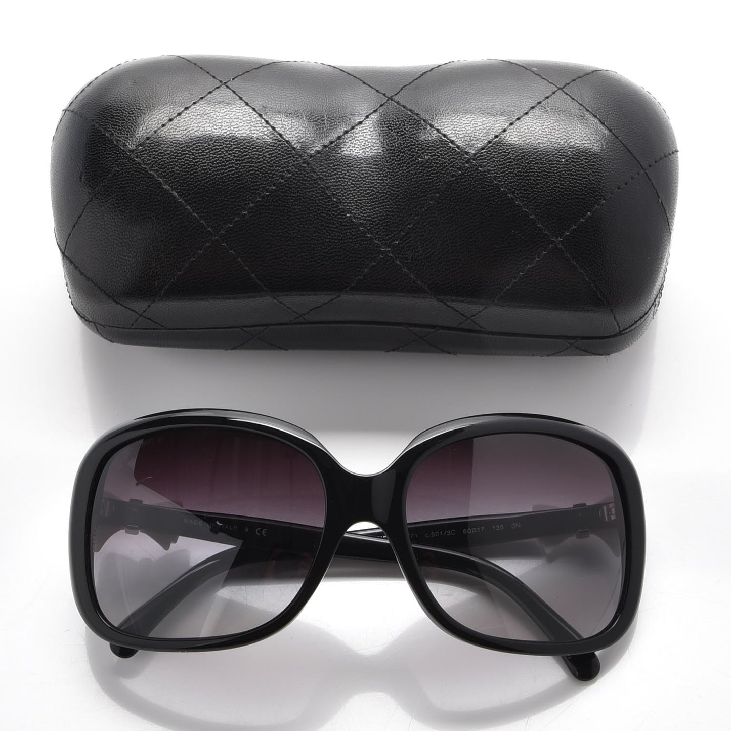 CC Bow Sunglasses 5171 Black White