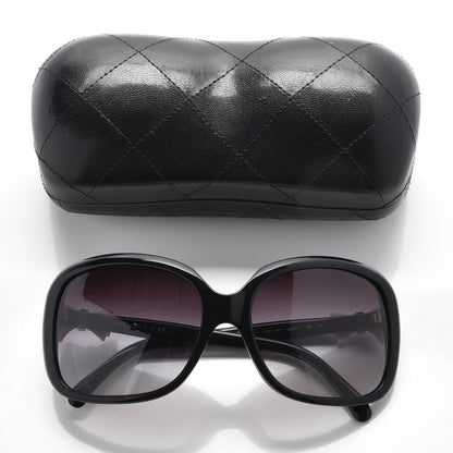 Chanel CC Bow Sunglasses 5171 Black White 8 of 8