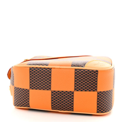 Louis Vuitton Damier Pop Chess Messenger Orange 4 of 9