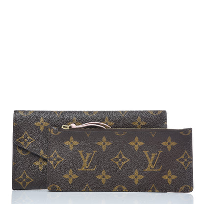 Louis Vuitton Monogram Josephine Wallet Rose Ballerine 3 of 13