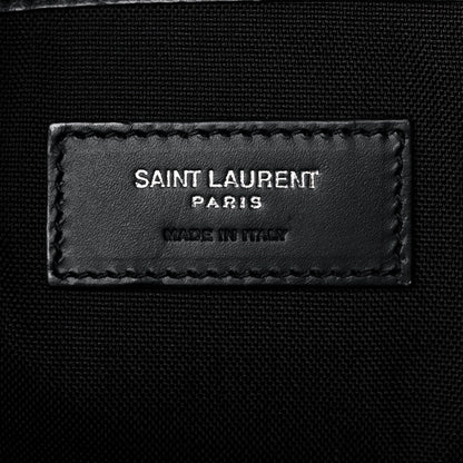 Saint Laurent Suede City Backpack Black 5 of 19