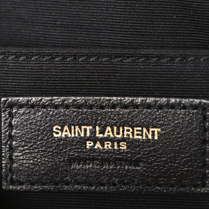 Saint Laurent Calfskin Matelasse Monogram Lou Camera Bag Dark Beige 5 of 9