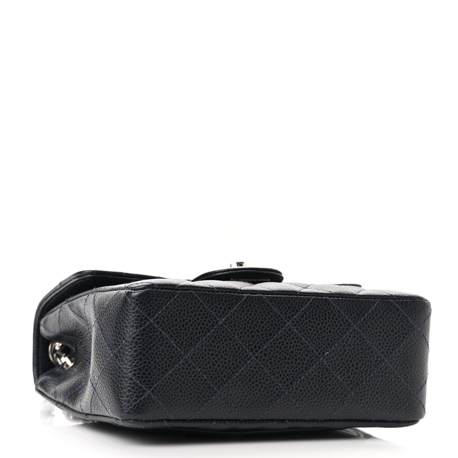 Chanel Caviar Quilted Mini Square Flap Navy 4 of 11