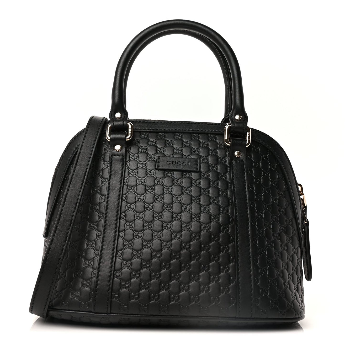 Microguccissima Mini Dome Bag Black