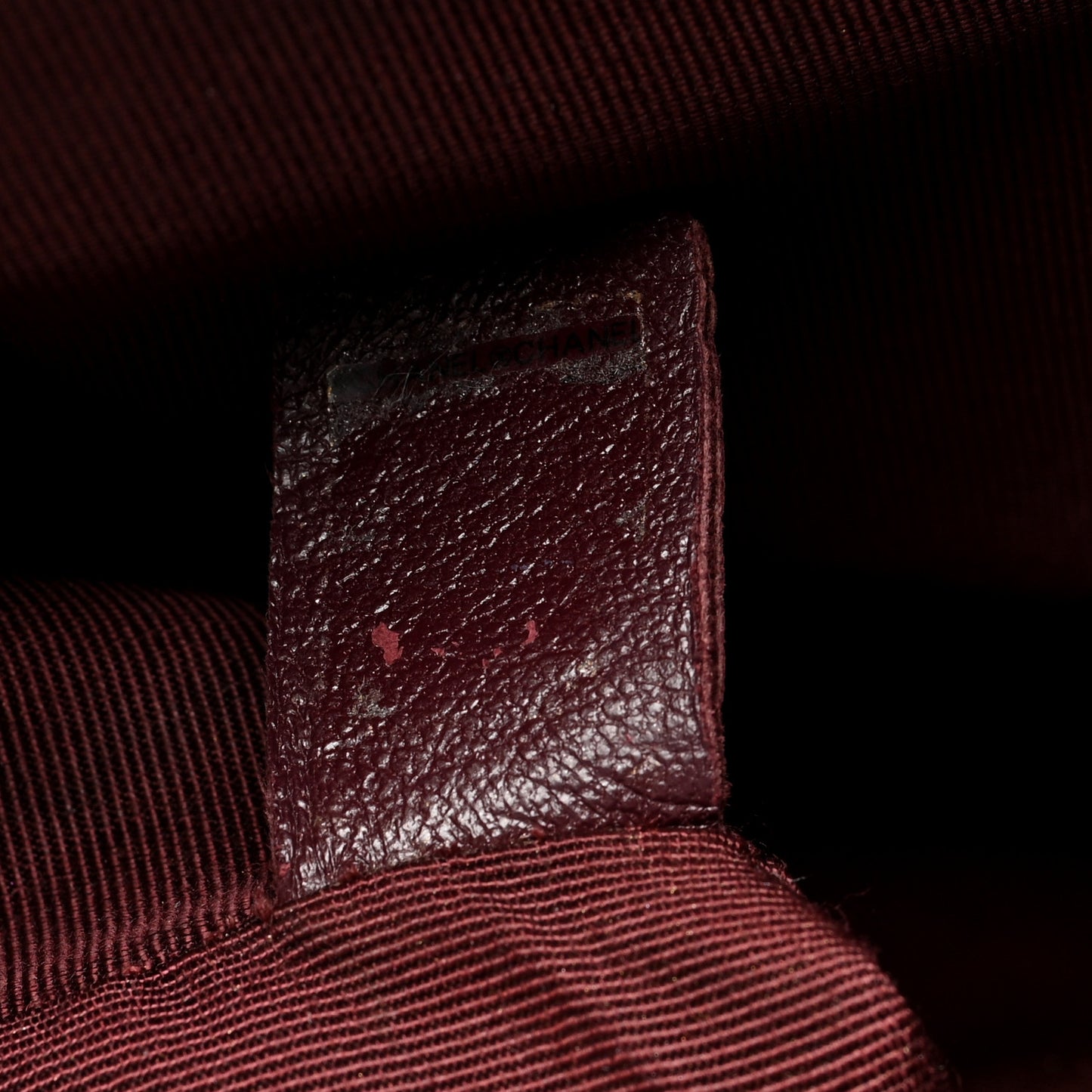 Wrinkled Lambskin Chevron Quilted Medium Boy Flap Black