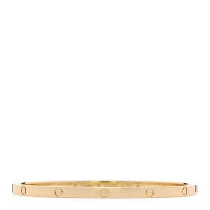Cartier 18K Yellow Gold Small LOVE Bracelet 18 1 of 7