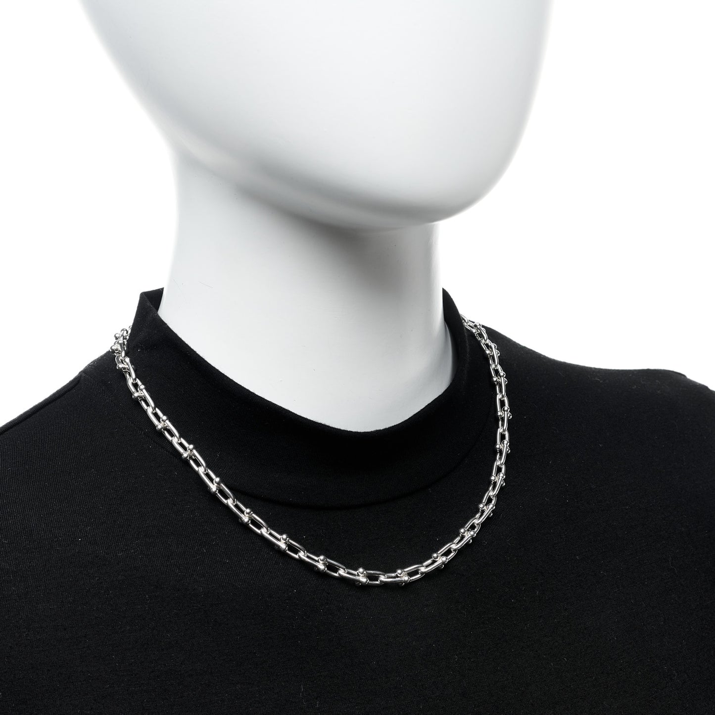 Sterling Silver Small HardWear Link Necklace