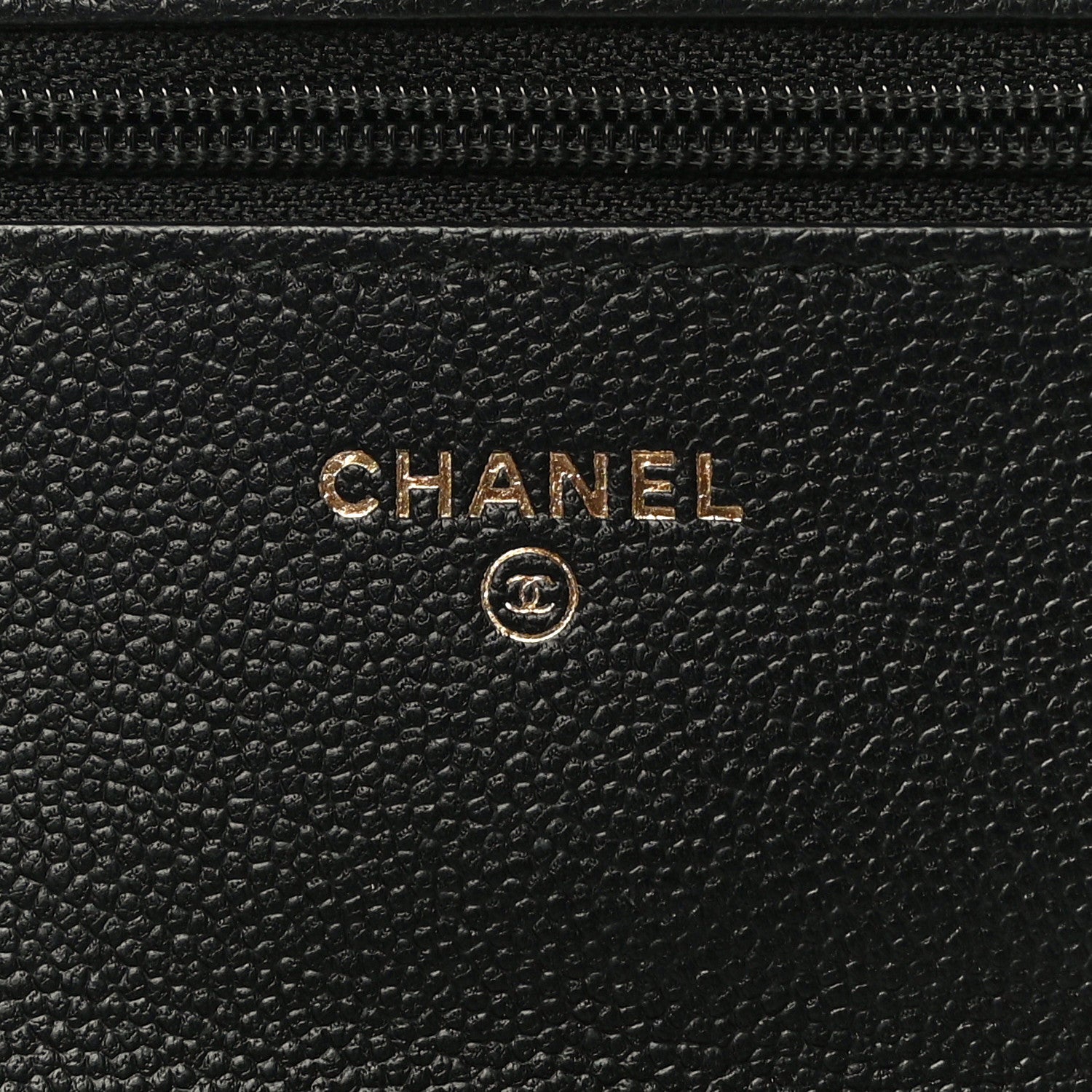Chanel Caviar Quilted Boy Wallet On Chain WOC Black 6 of 11