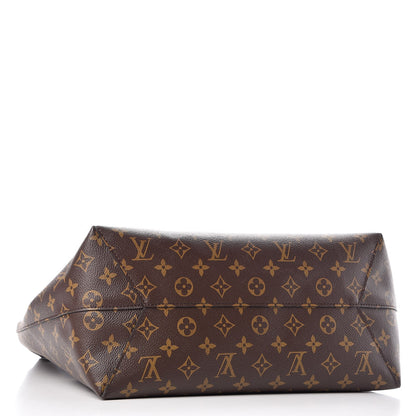 Louis Vuitton Monogram Flower Hobo Black 4 of 8