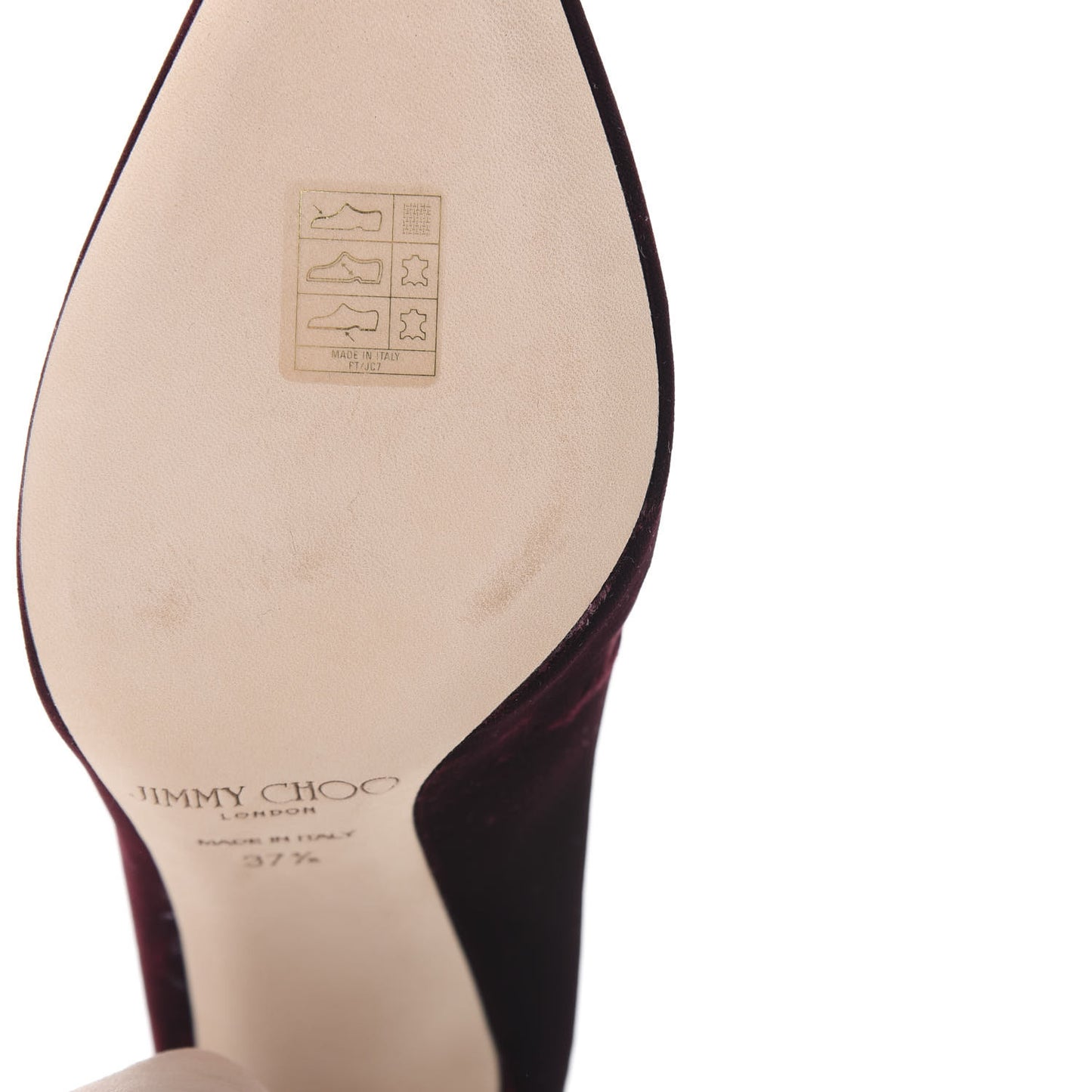 Velvet Romy 100 Pumps 37.5 Bordeaux