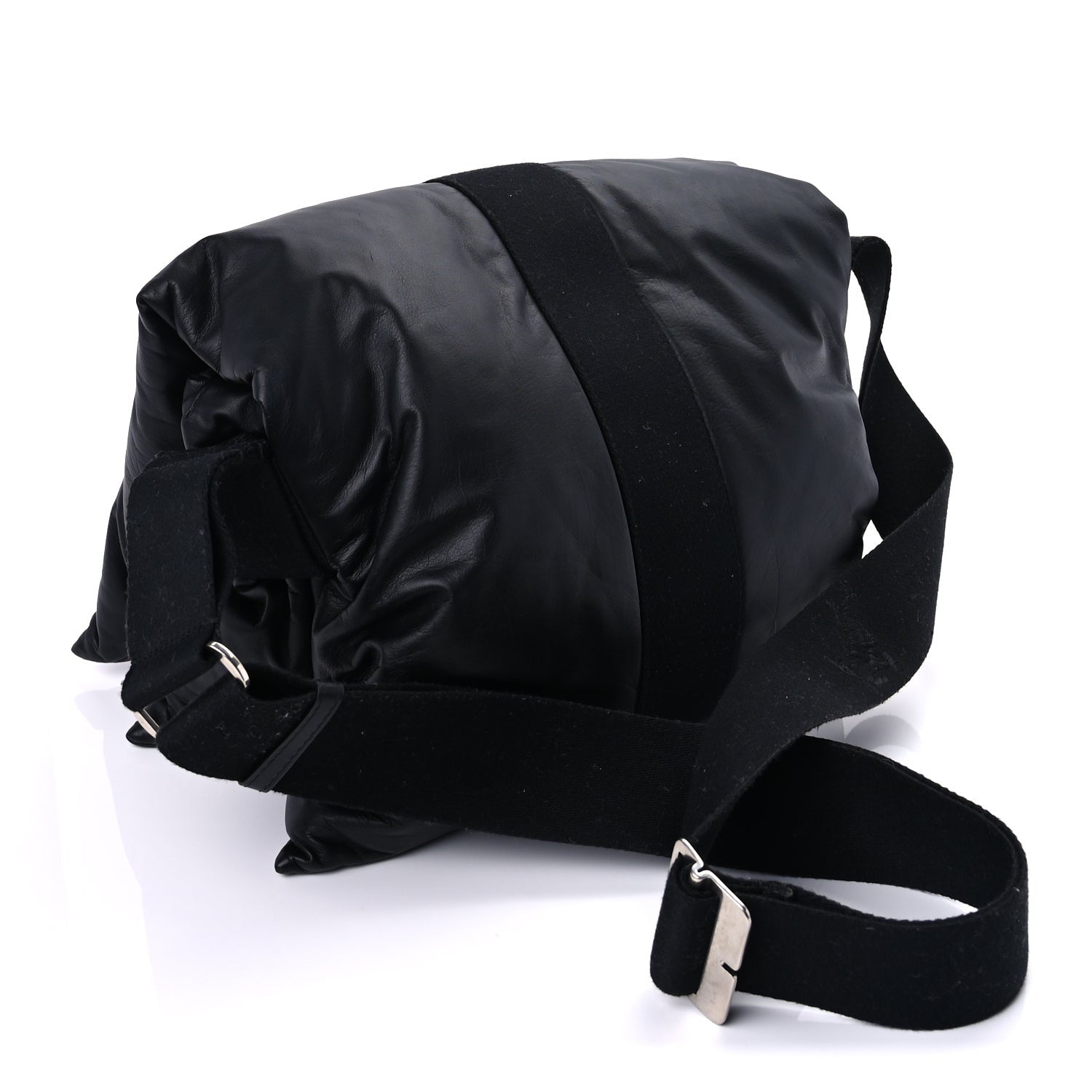 Burberry Nappa Padded Pillow Crossbody Black 2 of 8