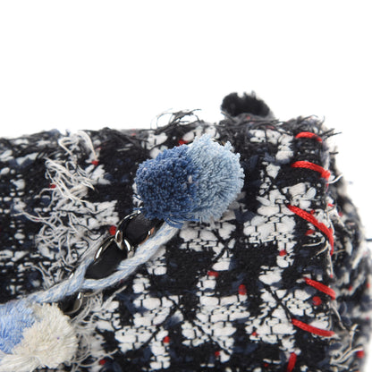 Chanel Tweed Pompom Flap Bag Multicolor 12 of 12