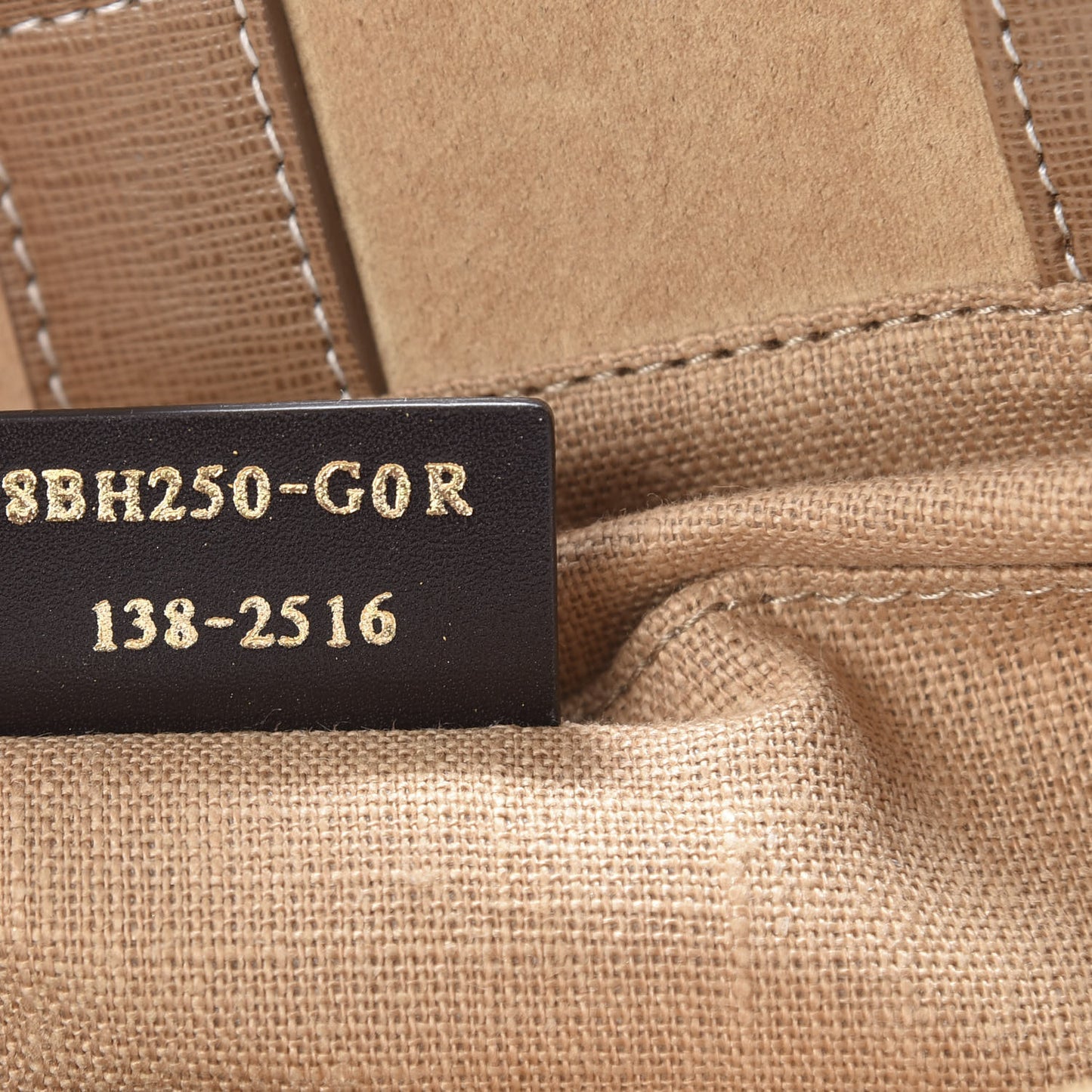 Canvas Vitello Regular 2Jours Tote Natural Brown