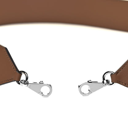 Hermes Swift Epsom Pocket Kelly Shoulder Strap Alezan Biscuit 4 of 4