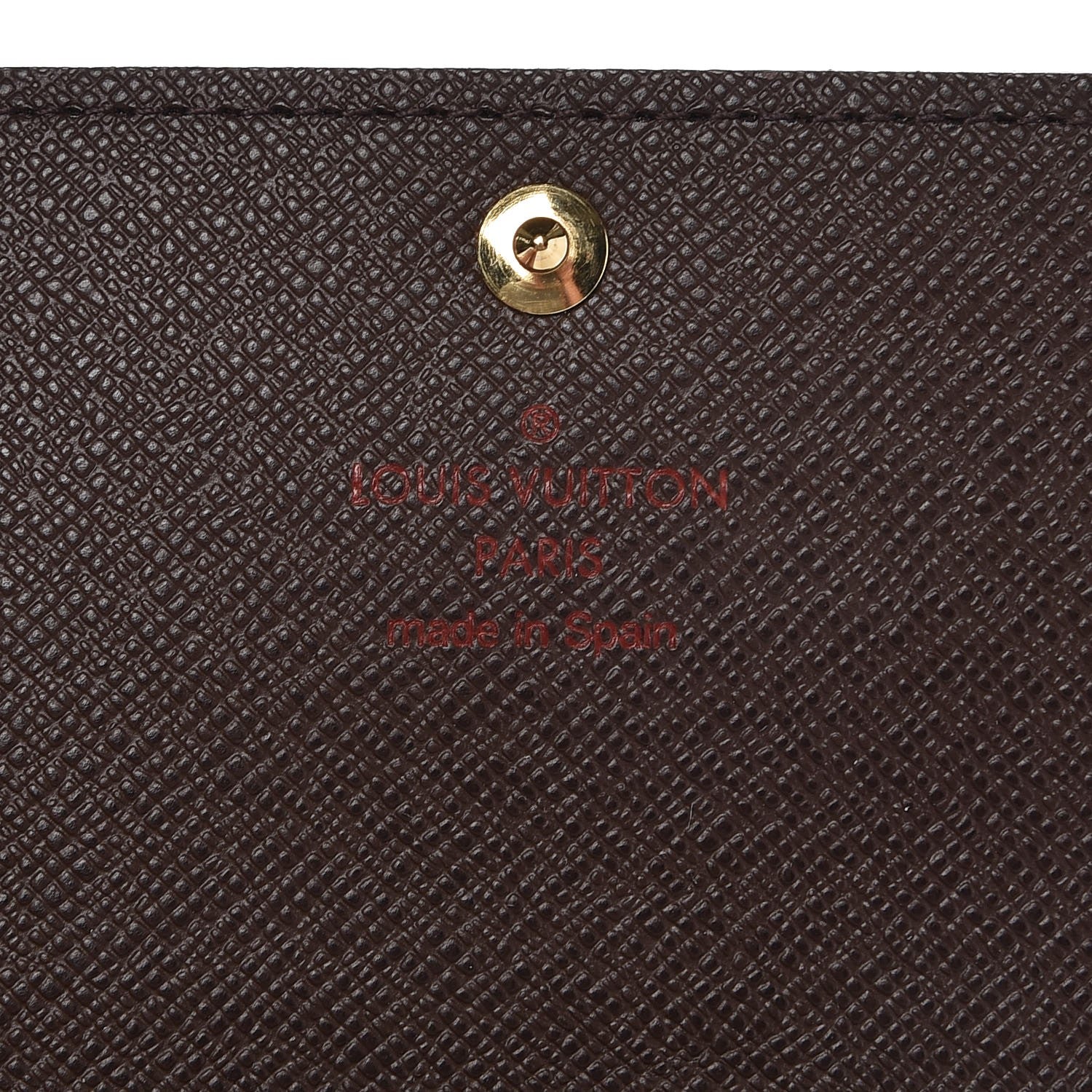 Louis Vuitton Damier Ebene Anais Wallet 6 of 7