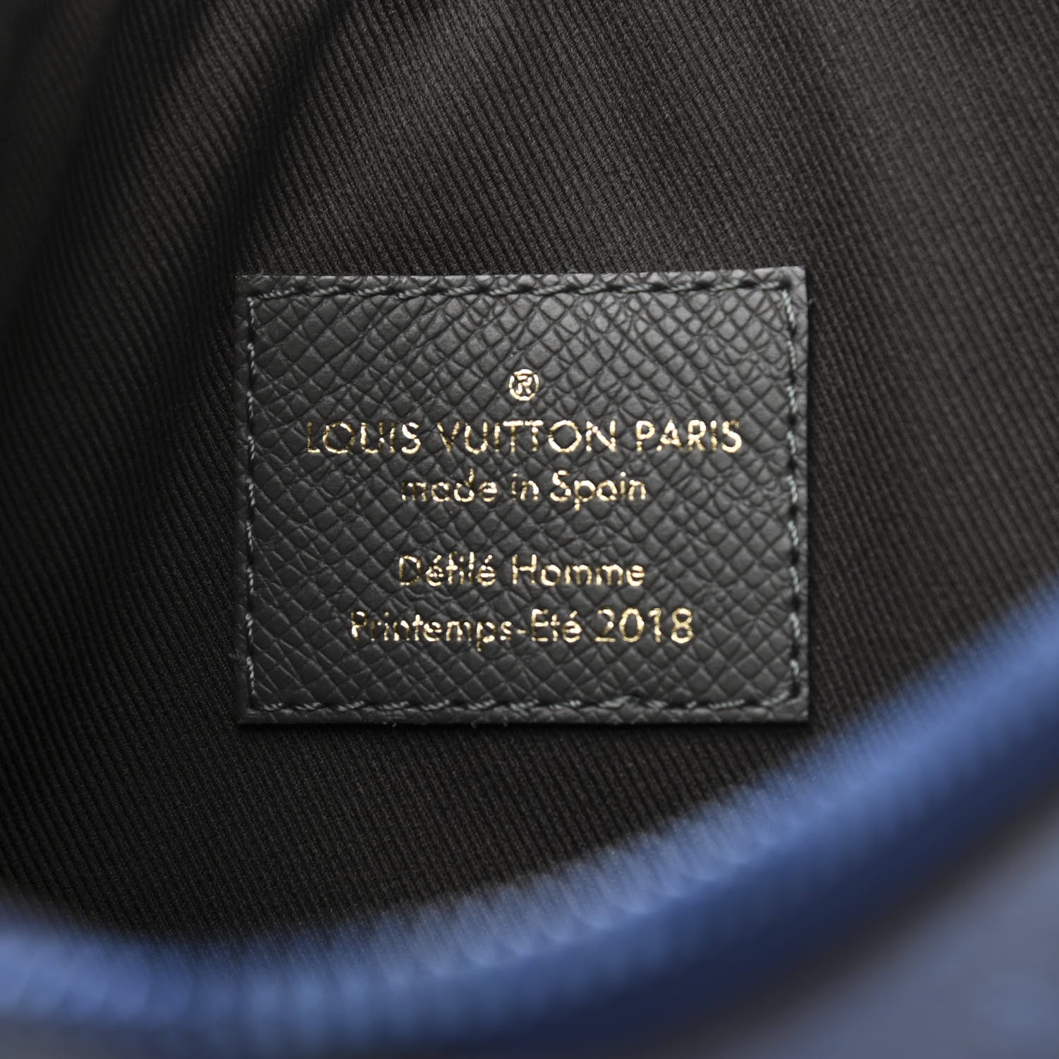 Louis Vuitton Monogram Cabas Light Pochette Cobalt 6 of 7